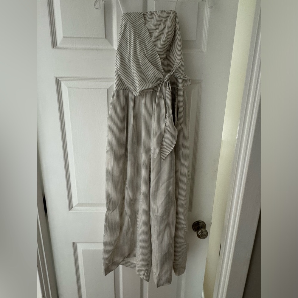 Greylin strapless one piece pant jumper